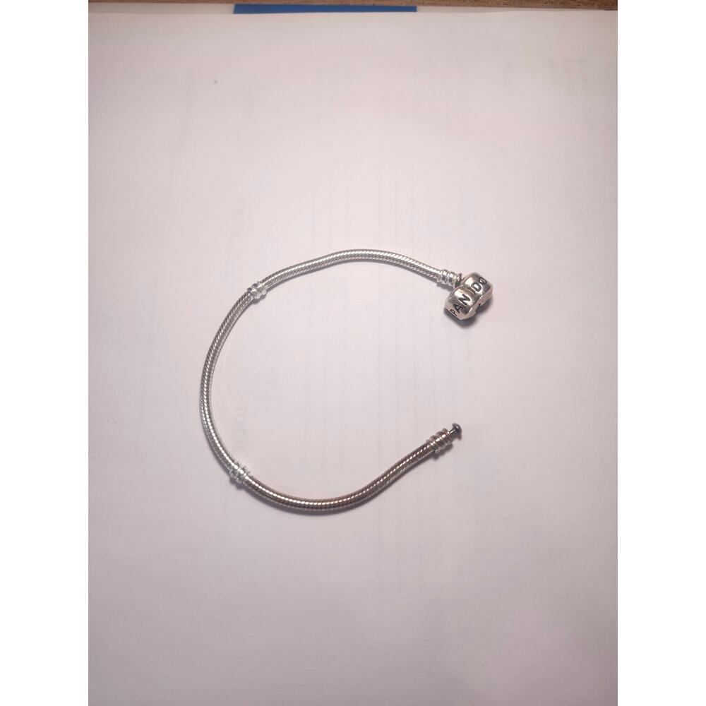 Pandora Sterling silver 7.5" snake bracelet